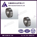 Roller for ribbed steel bars